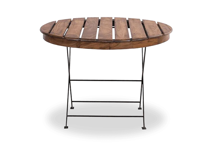 Solid Wood Garden Round Dining Set