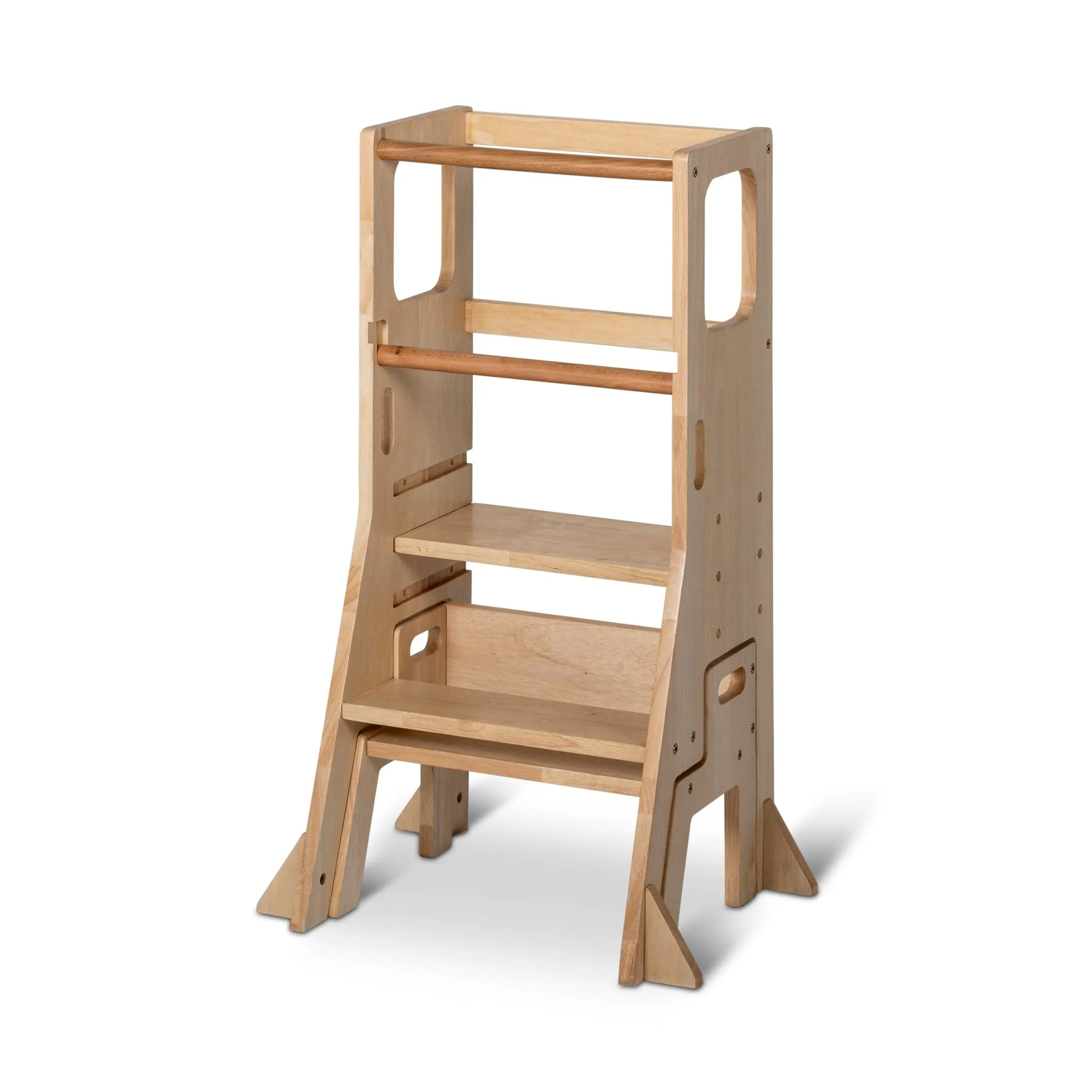 Solid Wood Learning Tower & Step Stool