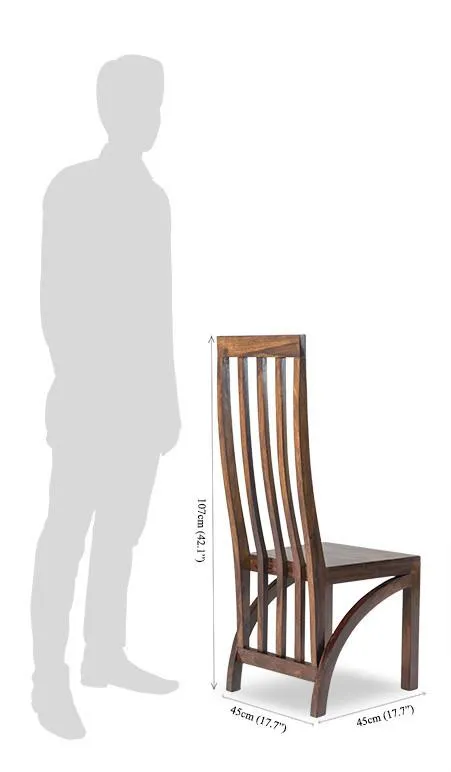 Solid Wood Romeo Ang Chair