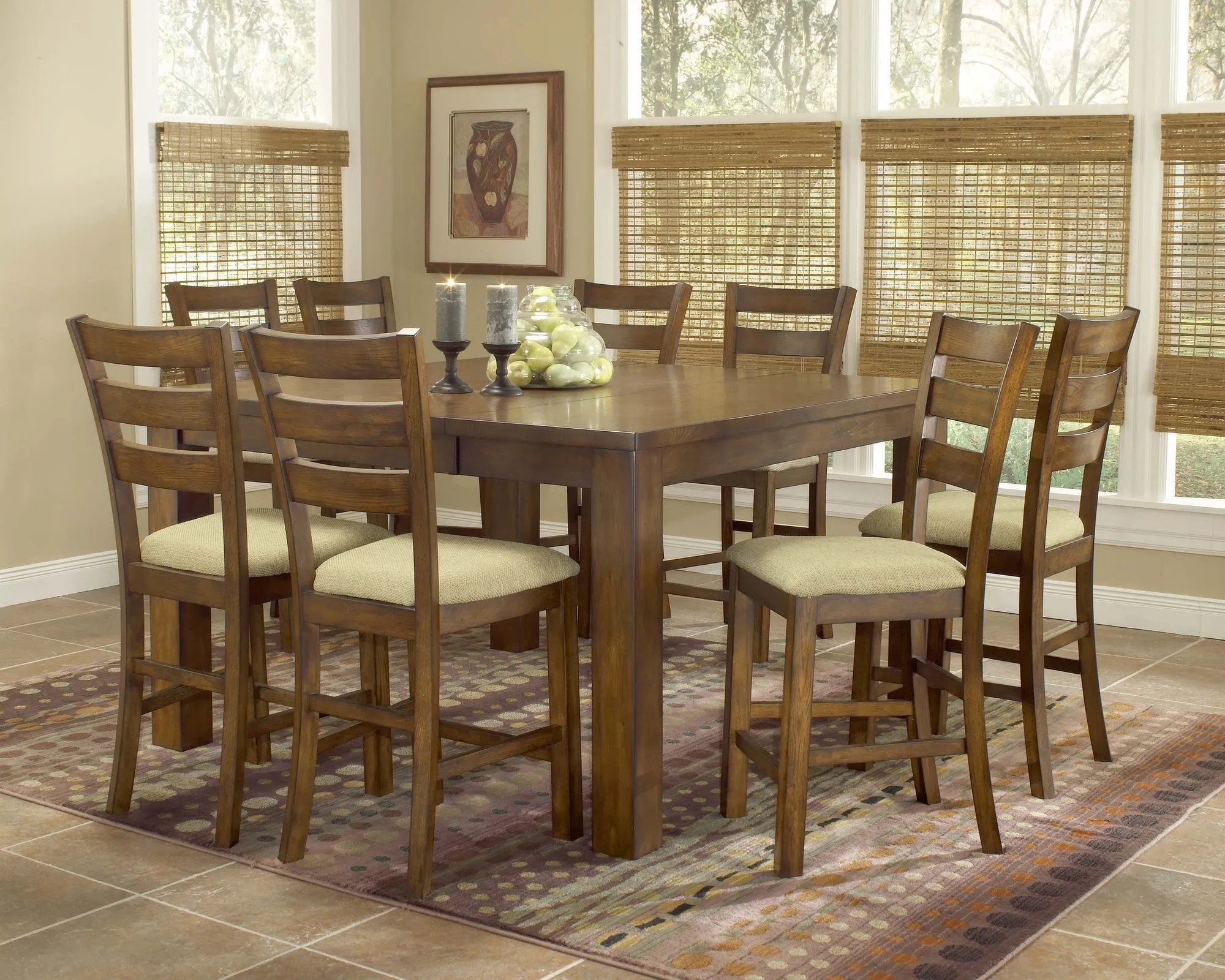 Teak Wood Dining Set - Colliers Wood