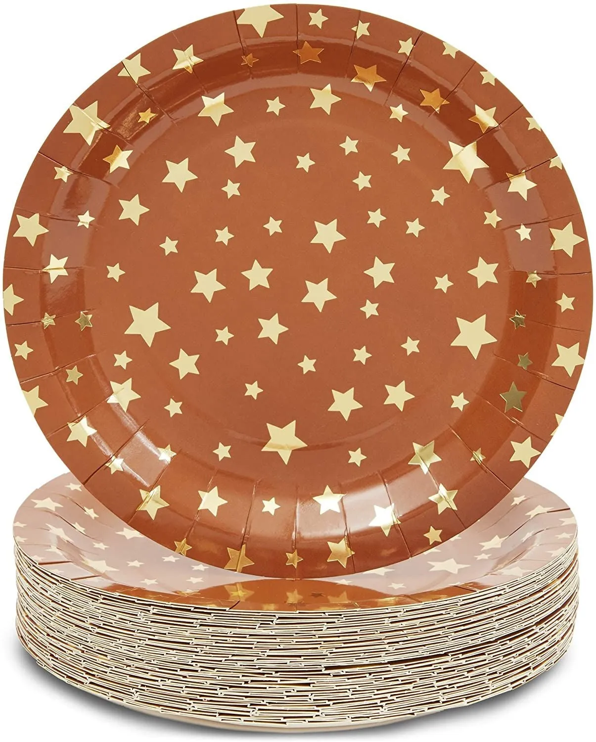 Twinkle Twinkle Little Star Baby Shower Plates (9 In., 48-Pack)