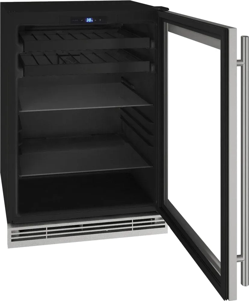 U-Line 24" Integrated Frame Beverage Center UHBV124-IG01A