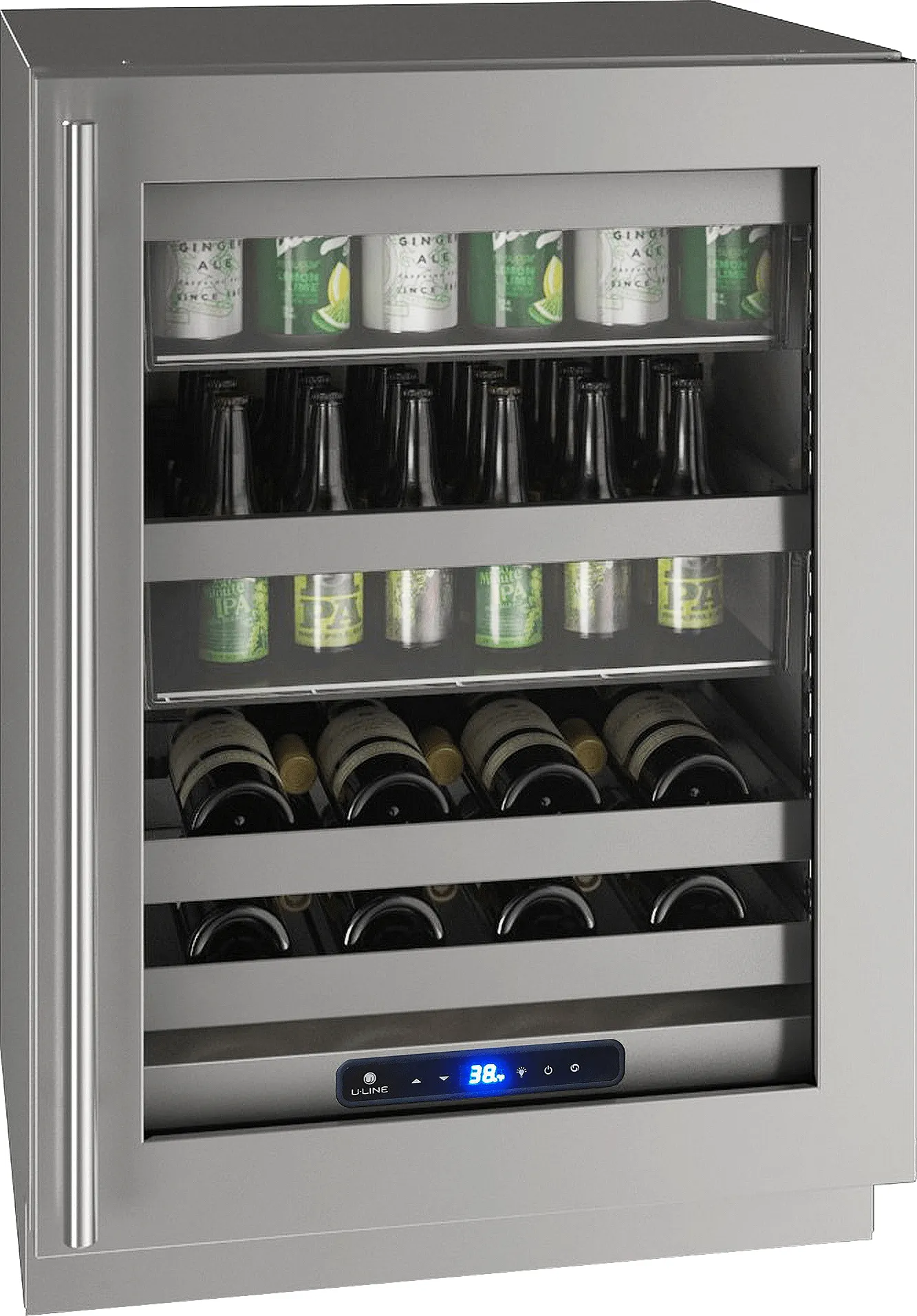 U-Line HBV524 24" Beverage Center Reversible Hinge Integrated Frame