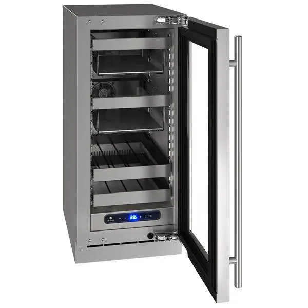 U-Line UHBV515SG01A Hbv515 15" Beverage Center With Stainless Frame Finish and Field Reversible Door Swing (115 V/60 Hz)