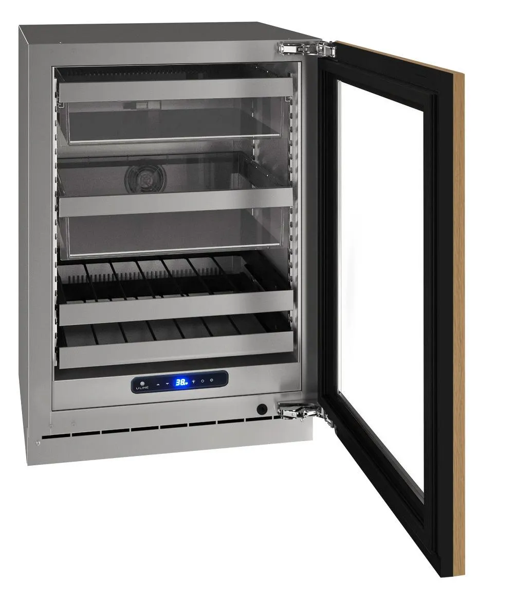 U-Line UHBV524IG01A Hbv524 24" Beverage Center With Integrated Frame Finish and Field Reversible Door Swing (115 V/60 Hz)