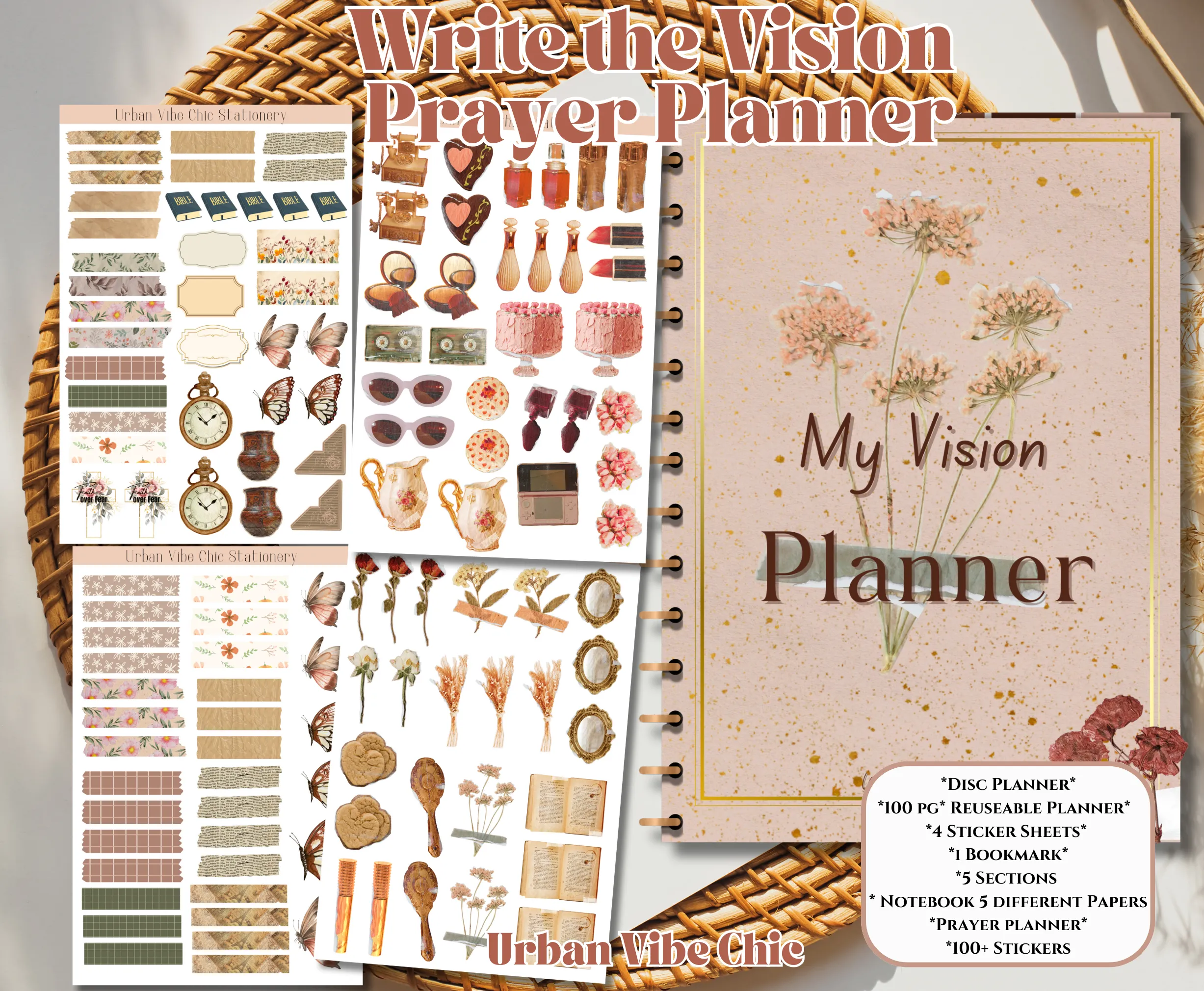 Vision Planner, Prayer Journal