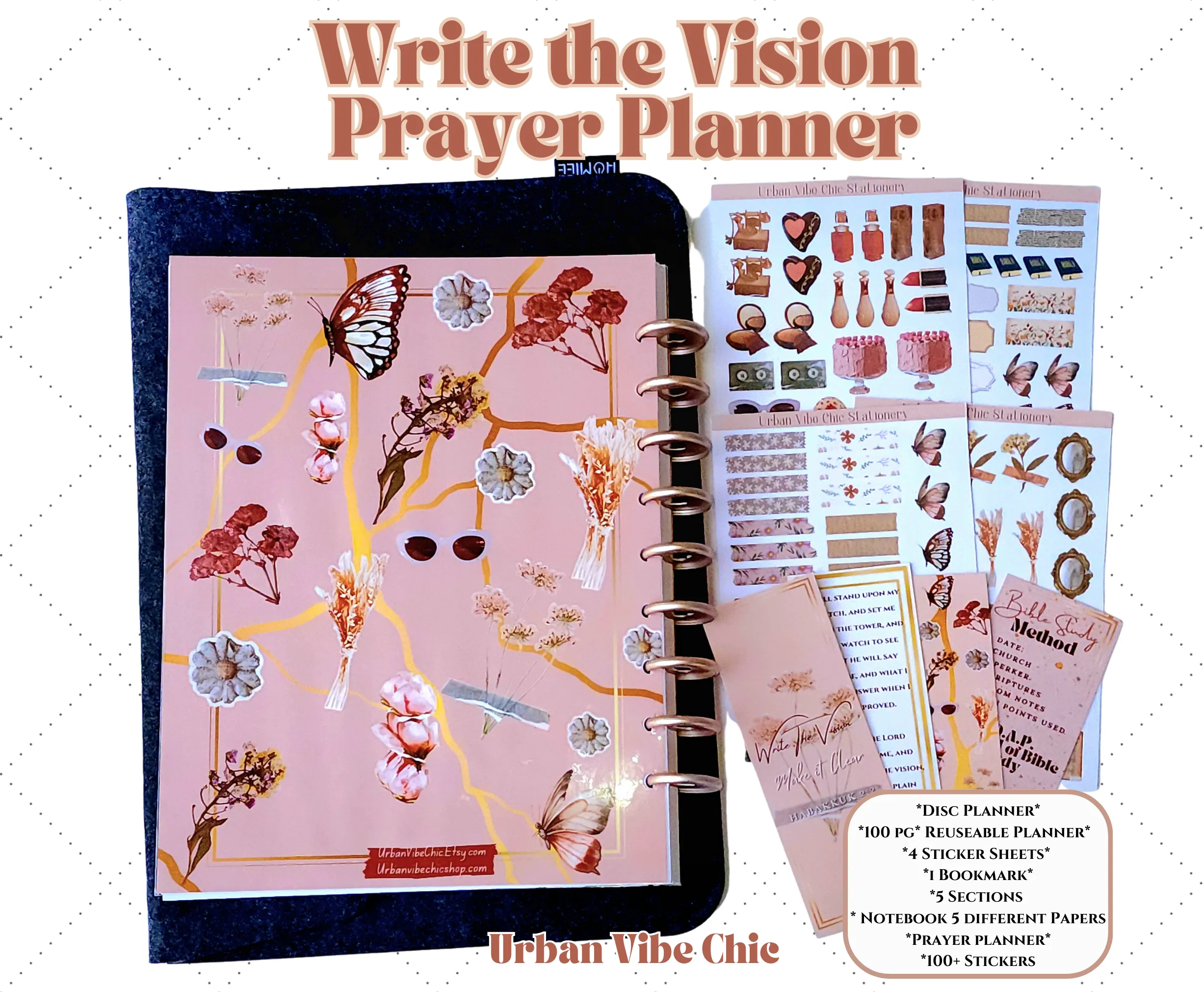 Vision Planner, Prayer Journal