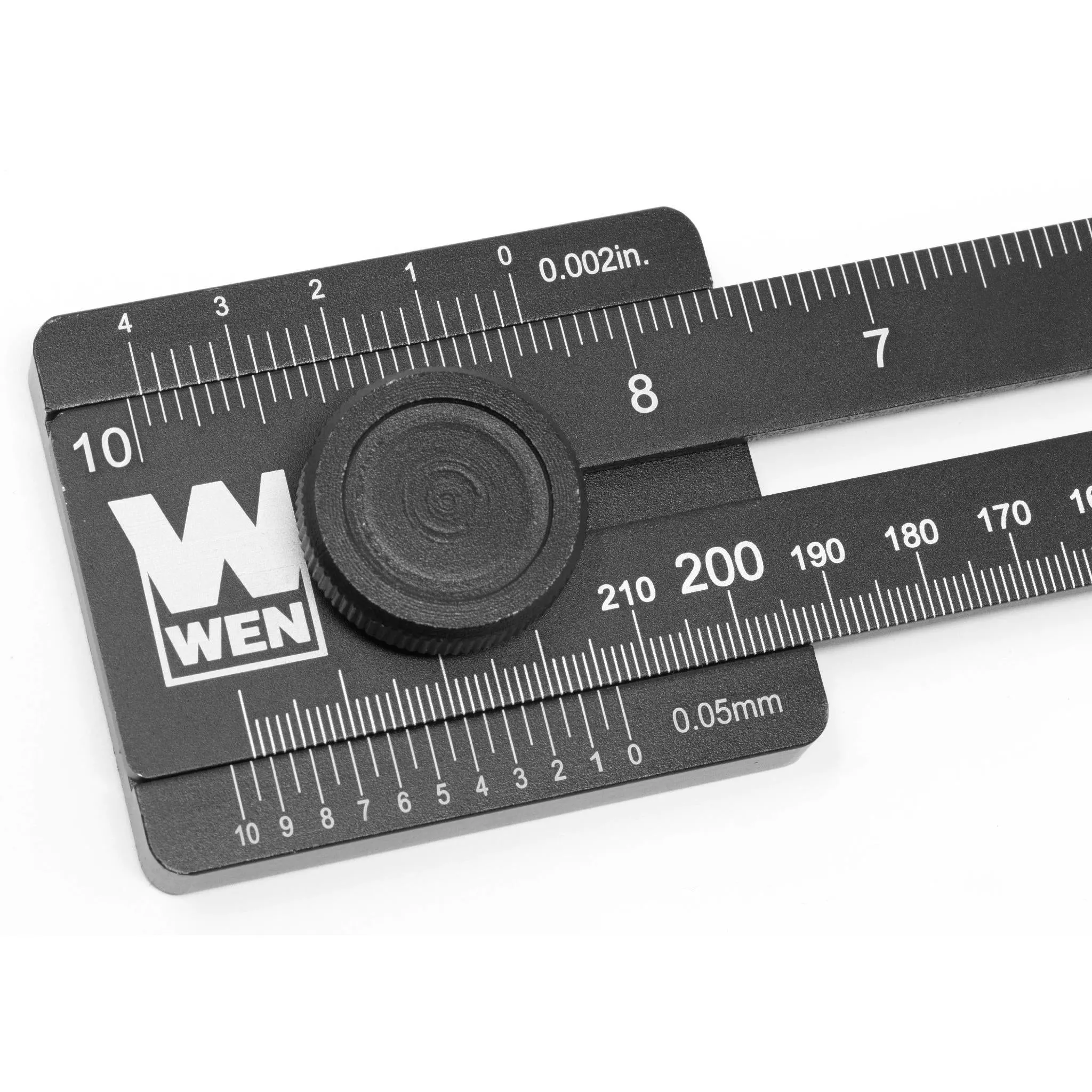 WEN ME251R 10-Inch Aluminum Offset Marking Gauge and Layout Tool with Laser-Etched Scale