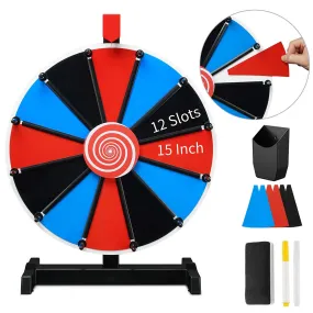 WinSpin Spinning Prize Wheel Tabletop Dry Erase 15"