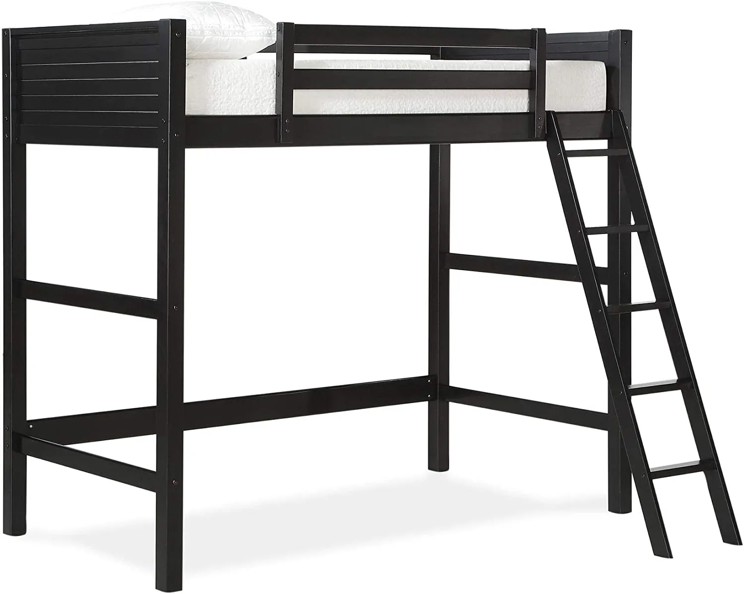 Wood Loft Style Bunk Bed