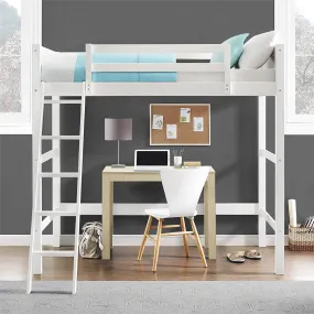 Wood Loft Style Bunk Bed